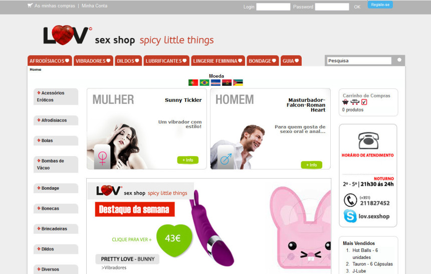 web sex shop